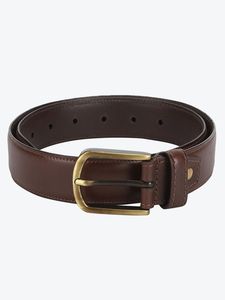 Cinturón Casual de Cuero Vacuno Hecho a Mano Divine International, Hebilla Cuadrada de Aleación, 35MM de Ancho, Longitud Personalizable, Alta Resistencia y Durabilidad - Product Image 2