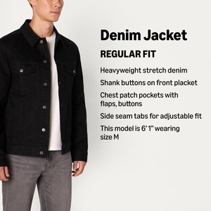 High Quality Street Casual Denim Jacket For Man Best Selling Jean Man Jackets With Custom Design Denim Men's Jackets For Sale - Product Image 6