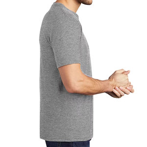 เสื้อยืดผู้ชาย OEM พรีเมียม ผ้าผสม 3 ชนิด ป้ายแบรนด์สั่งทำพิเศษ เนื้อผ้านุ่มพิเศษ น้ำหนักเบา ระบายอากาศได้ดี เสื้อยืดเปล่าเรียบง่ายสำหรับฤดูร้อน - Product Image 5