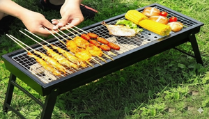 Barbecue au charbon de bois pliable portable industriel – Réchaud de table en fer pour le camping et le barbecue EPDGFC000 - Product Image 4