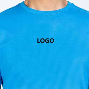 เสื้อยืดเปล่าแบบยูนิเซ็กซ์ขายส่งจำนวนมาก เสื้อยืดโพลีเอสเตอร์สำหรับสกรีนโลโก้ เสื้อยืดเปล่าเรียบๆ เสื้อยืดผู้ชาย - Product Image 5