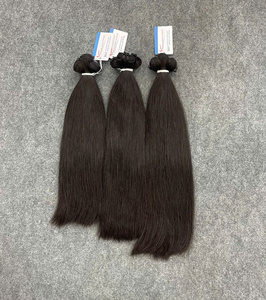 Prix de gros Mèches de cheveux humains bruts vietnamiens Double Drawn Extensions lisses de qualité supérieure Pointes épaisses et volumineuses - Product Image 1