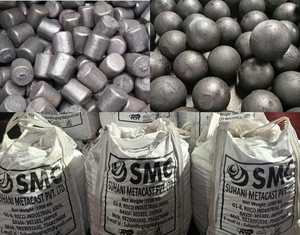 ลูกบอลเหล็กโครเมียมสำหรับบด GGBS ขนาด 60 มม. - Product Image 2