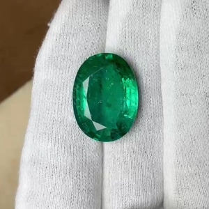 Émeraude verte naturelle zambienne de qualité supérieure, taille octogonale, pierre précieuse en vrac pour la création de bijoux (vente en gros) - Product Image 1