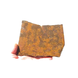 Dalles de pierre naturelle de haute qualité, dalle de jaspe Starburst, cristal de guérison, pierre précieuse décorative, panneau mural, décoration intérieure - Product Image 3