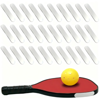 Bandes de poids pour raquettes de pickleball, autocollantes, en plomb, pour l'ajout de poids personnalisé, pour l'entraînement et le divertissement