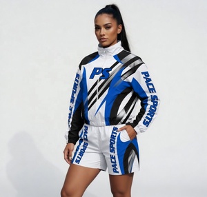 ชุดแจ็คเก็ตและกางเกงขาสั้นลายพรางพิมพ์ลายแบบ Sublimation พรีเมียม ซิปเต็มตัว น้ำหนักเบา ลายพรางดิจิทัล สีเขียวอมฟ้า - Product Image 6