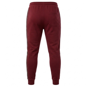 Pantalones Deportivos de Forro Polar para Hombre, Material Cálido y Suave, Interior Cepillado, Cintura Elástica con Cordón Ajustable, Puños Acanalados, Cómodos para el Invierno - Product Image 2