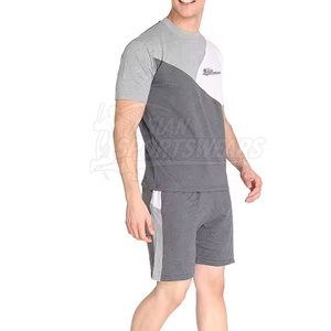 Conjunto de Pantalones Cortos de Moda para Hombre, Camisa y Pantalones Cortos a Juego para un Estilo Urbano y Conjuntos de Verano - Product Image 3