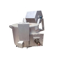 Prix compétitif nouveau 500 Kgs laiton fusion convertisseur four brûleur à gaz naturel 380V hydraulique inclinable noyau pompe roulement