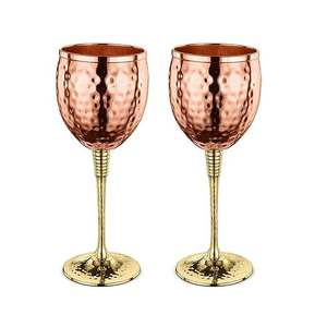 Copa de Vino Elegante con Diseño Dorado, Copa de Vino Tinto de Metal, Copa de Martini de Tallo Largo para Accesorios de Bar - Product Image 6