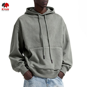 Sweat-shirts à capuche personnalisés avec logo Ryan Pro Gear, style pull-over, pour hommes, 100% coton, tissu respirant et confortable - Product Image 5