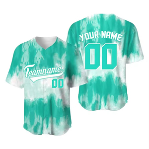 Camiseta de Béisbol para Hombre de Alta Calidad, al por Mayor de Fábrica, Transpirable, 100% Poliéster, sin Mangas, Cuello en V, Diseño Personalizado, OEM - Product Image 3
