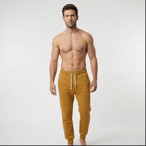 กางเกงวอร์มขาตรงขากว้างสำหรับผู้ชายกางเกงกีฬาผ้าคอตตอนสำหรับวิ่งสำหรับผู้ชายกางเกงสำหรับใส่ในฤดูหนาว - Product Image 1