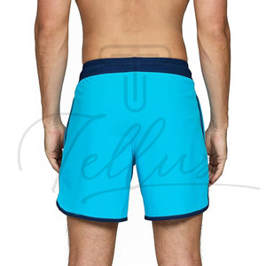 Shorts en toile unie décontractés pour hommes, service OEM, vêtements d'été, haute qualité, séchage rapide, respirant, fabriqué au Pakistan - Product Image 4