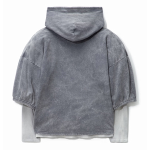 Sudadera con Capucha de Doble Capa de 400 g/m², Personalizable con Logotipo, Estilo Urbano, 100% Algodón, Lisa, al por Mayor - Product Image 2
