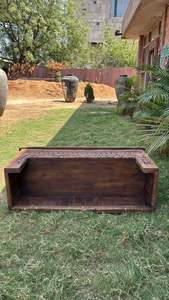 Elegant Modern Wooden <b>Console</b> <b>Table</b> with <b>Storage</b> Drawers for Home Decor Entryway Lobby Living Room or Dining Villa Use - Product Image 5