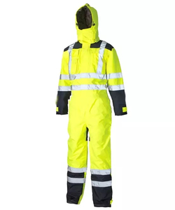 <b>Men's</b> Hi Vis Waterproof Workwear <b>Overall</b> Coverall Customized Logo Construction Suit Electrician Hi Vis <b>Overall</b> Uniform - Product Image 3
