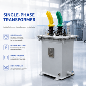 Transformator Distribusi Celup Minyak Satu Fasa XUSHENG ELECTRIC D13-BM 5kVA 10kV/230V Tertutup Rapat Hemat Energi 50/60Hz Tiang - Product Image 1