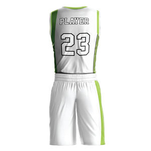 Ensemble d'uniformes de basketball pour femmes de qualité supérieure, 100 % polyester, séchage rapide, grandes tailles, respirant, logo personnalisé, vêtements de sport en gros - Product Image 4