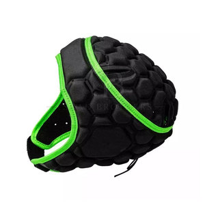 Protège-têtes de gardien de but durables en PU pour sports de plein air, sangle réglable, rembourrage doux pour la protection de la tête, sécurité contre les chocs, entraînement - Product Image 2