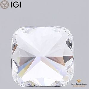 เพชรทรงคุชชั่น 3.51 กะรัต ความใส VVS2 สี E ผลิตด้วยวิธี CVD พร้อมใบรับรอง IGI สำหรับเป็นจุดเด่นที่โดดเด่น - Product Image 3