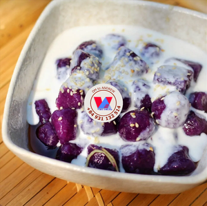 Harina de Camote Morado Deshidratada Ecológica de Alta Calidad, Harina de Ñame Seca con Aroma Dulce para Base de Bebidas de Té con Leche, Tambor de 25 kg - Product Image 5