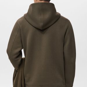 Sweat-shirts à capuche unisexes en polyester/coton, fabriqués directement en usine, avec logo brodé personnalisé, imprimé numériquement, en molleton, coupe oversize - Product Image 6