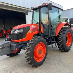 70hp used agriculture tractors used farmer tractors compact KUBOTA 4x4 tractors for agriculture used sale