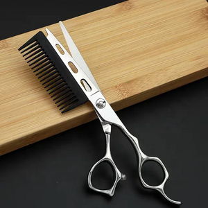 Wholesale Stainless Steel Beauty Professional Salon <b>Barber</b> Scissors Hair Cutting Thinning Shears <b>Set</b> - Product Image 5