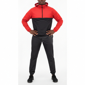 Custom Sauna Suit OEM Polyester PVC Fabric Sweat Suit Weight Loss Fitness Workout Suit Manufacturer Supplier Worldwide - Product Image 1