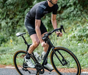 Maillot de cyclisme sublimé pour homme à manches courtes, haut de gamme pour vélo de route, avec fermeture éclair intégrale et poches - Product Image 6
