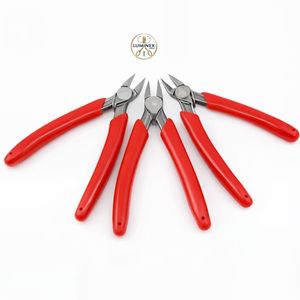 5" Spring-Loaded Diagonal <b>Cutters</b> | Stainless Steel Wire & Sprue Pliers with Silicone Handle - Product Image 3