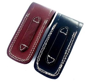 Handmade Leather Pouch For Folding Knives Premium Leather Belt Pouch Handmade Knife Holder Protective Case For Camping - Product Image 3