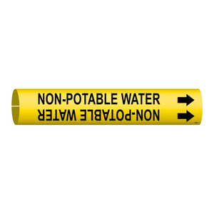Marcador de Tuberías a Presión para Agua No Potable, para Tuberías Industriales Interiores y Exteriores - Product Image 2