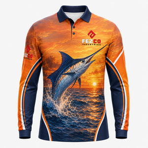 Camisa Polo de Pesca de Manga Larga para Hombre, Ligera, con Protección Solar UPF50+, Tejido Transpirable para Cazadores y Aventuras al Aire Libre - Product Image 1
