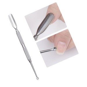 Instrumentos de Belleza de Acero Inoxidable Quirúrgico de Alta Calidad Hechos a Medida en Pakistán, Empujador de Cutículas para Uñas y Piel - Product Image 1