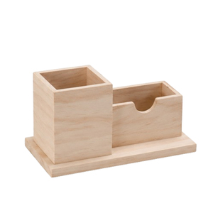 <b>Rustic</b> Wooden Utensil Caddy & Spoon Stand Custom Design Hand-Carved Floral Wood <b>Desk</b> Organizer For <b>Office</b> & Kitchen Tableware - Product Image 5