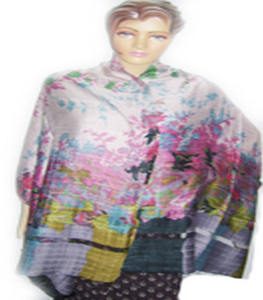 Bufandas Largas a Cuadros de Poliéster 100% Seda para Mujer, Elegantes y Lujosas, con Bordado, Pañuelo para la Cabeza, Moda de Primavera - Product Image 2