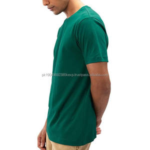 O Neck <b>T</b> <b>Shirts</b> <b>Men's</b> High Quality Solid-Color Round Neck Custom <b>Men</b> <b>T</b> <b>Shirts</b> With All Size Available OEM Service Design <b>Green</b> - Product Image 2