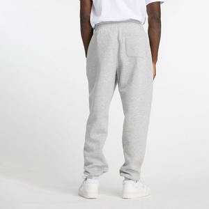 Pantalon de jogging décontracté gris en molleton de coton avec taille élastique pour homme, idéal pour l'automne et le quotidien, vente en gros - Product Image 4