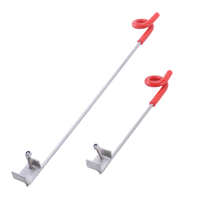 Aislador de Acero Galvanizado de 150 mm para Cercas Eléctricas, Ideal para Corrales de Caballos, Patios y Ganado