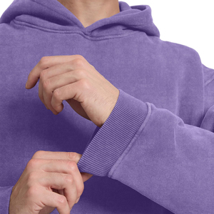 Sweat-shirts pour hommes personnalisés en gros, style vintage délavé à l'acide, de haute qualité, épais et surdimensionnés, à faible MOQ - Product Image 5