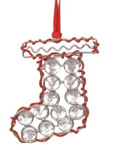 Adornos Navideños Colgantes con Cuentas, Estilo Vintage Moderno, Venta al Por Mayor de Fábrica, Diseño Personalizado, Hechos a Mano, Duraderos e Impermeables - Product Image 6