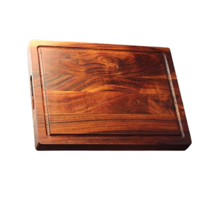 Planche à découper artisanale en bois d'acacia, planche à découper de qualité supérieure pour la cuisine, durable, résistante à la moisissure - Product Image 2