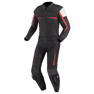 Traje Textil Negro para Motociclismo, Personalizado, para Motociclistas de Calle, para Todas las Temporadas, Traje de Cuero para Carreras de Motos - Product Image 3