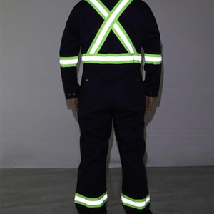 Wholesale <b>Overalls</b> For Men Workwear Hi Vis Work Construction Clothes Men Reflective Strips Work Hi Vis Coverall Uniforms - Product Image 2