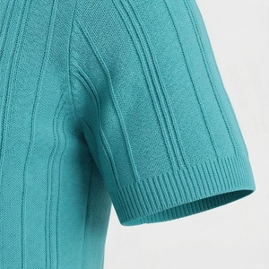 College Trend Solid <b>Half</b>-Zip Mens Polo <b>Shirts</b> Plus Size Breathable Quick Dry Jersey Fabric High Street Customized Color - Product Image 6