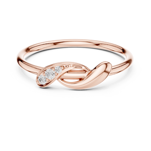 <b>Rose</b> <b>Gold</b> Tone Septum <b>Ring</b> NonFading <b>Nose</b> <b>Ring</b> Lab Grown Diamond <b>Ring</b> for Women Party Wear - Product Image 4