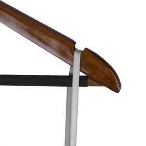 Perchas de Madera Natural Resistentes y Económicas para Camisas, Trajes, Chaquetas y Almacenamiento en Armarios - Product Image 2